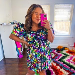 BUDDYLOVE SEQUIN COLBY DRESS